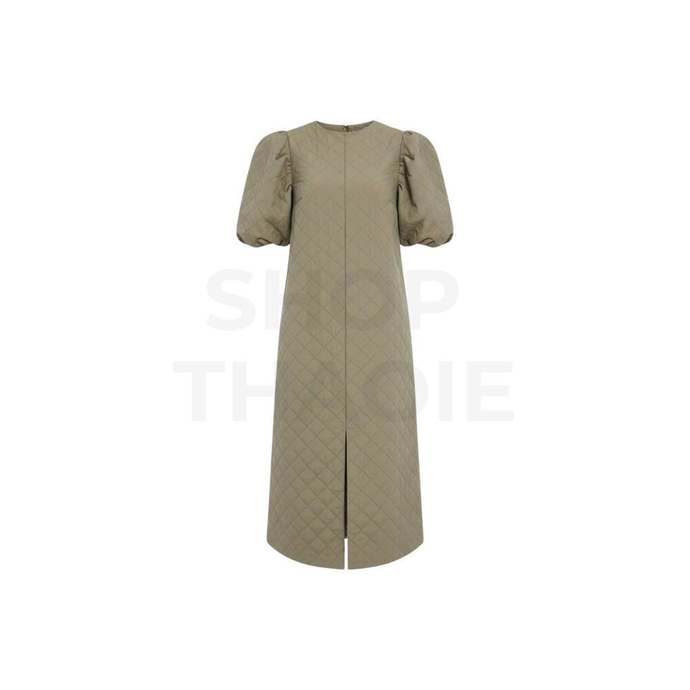 HYACINTH HOUSE Olive Quilted Fowler Midi Dress Size XXL NWT - Picture 8 of 10